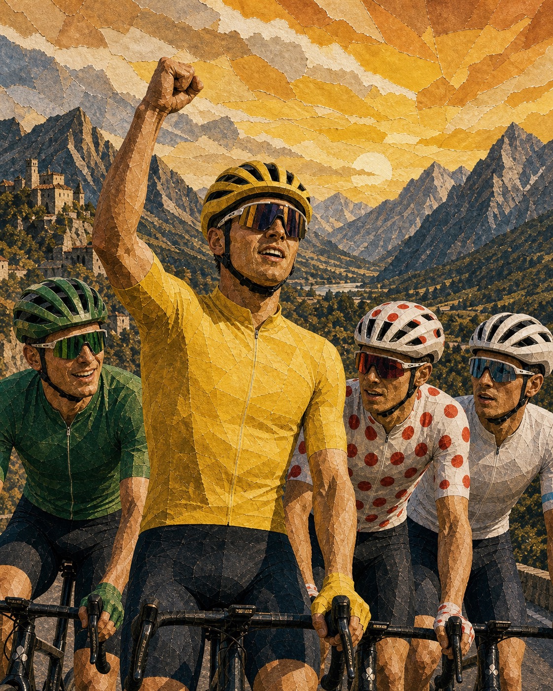 Stage 5 editorial collage.