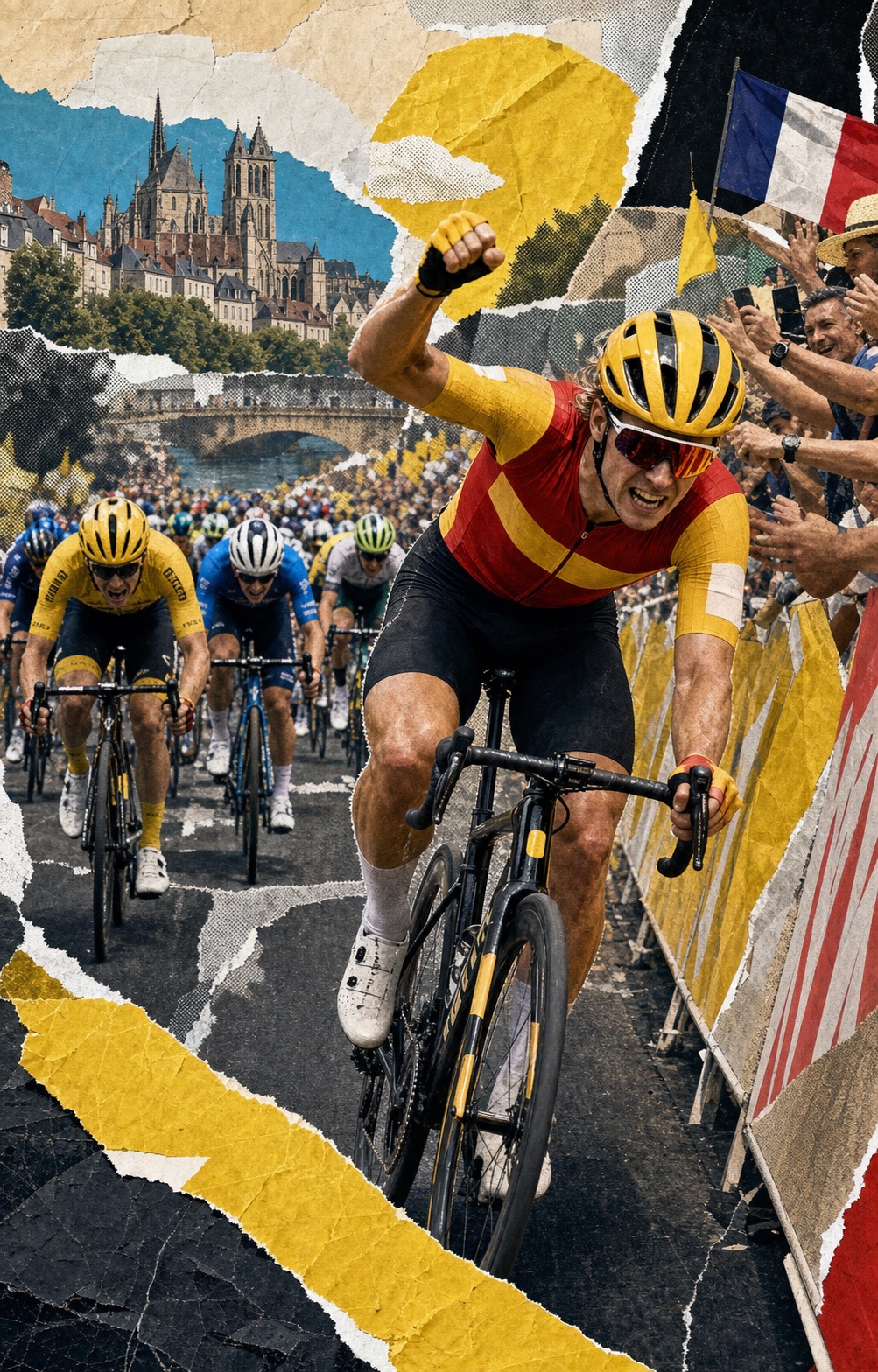 Stage 11 editorial collage.