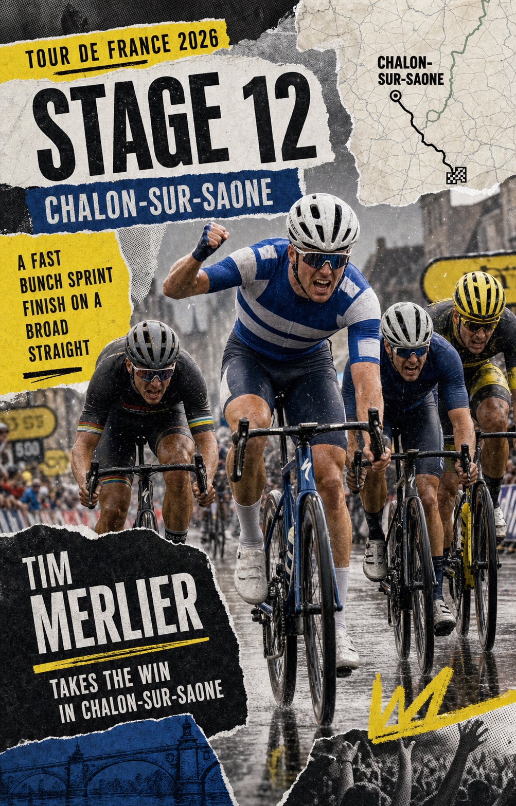 Stage 12 editorial collage.