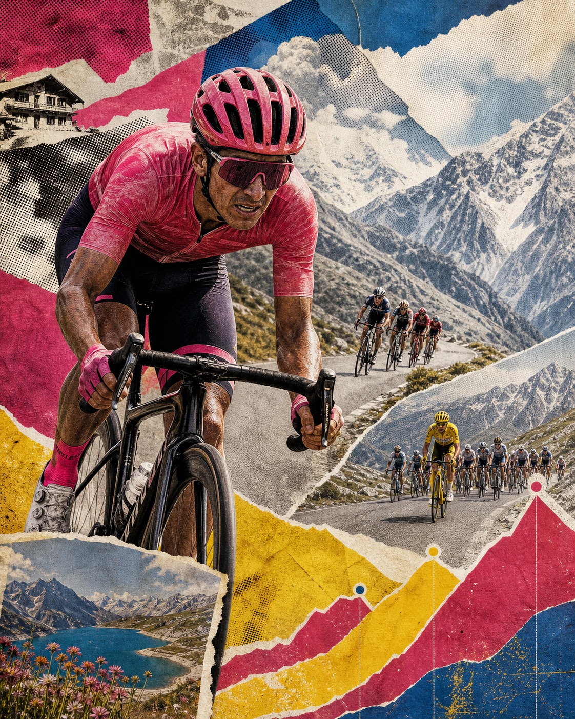 Stage 18 editorial collage.