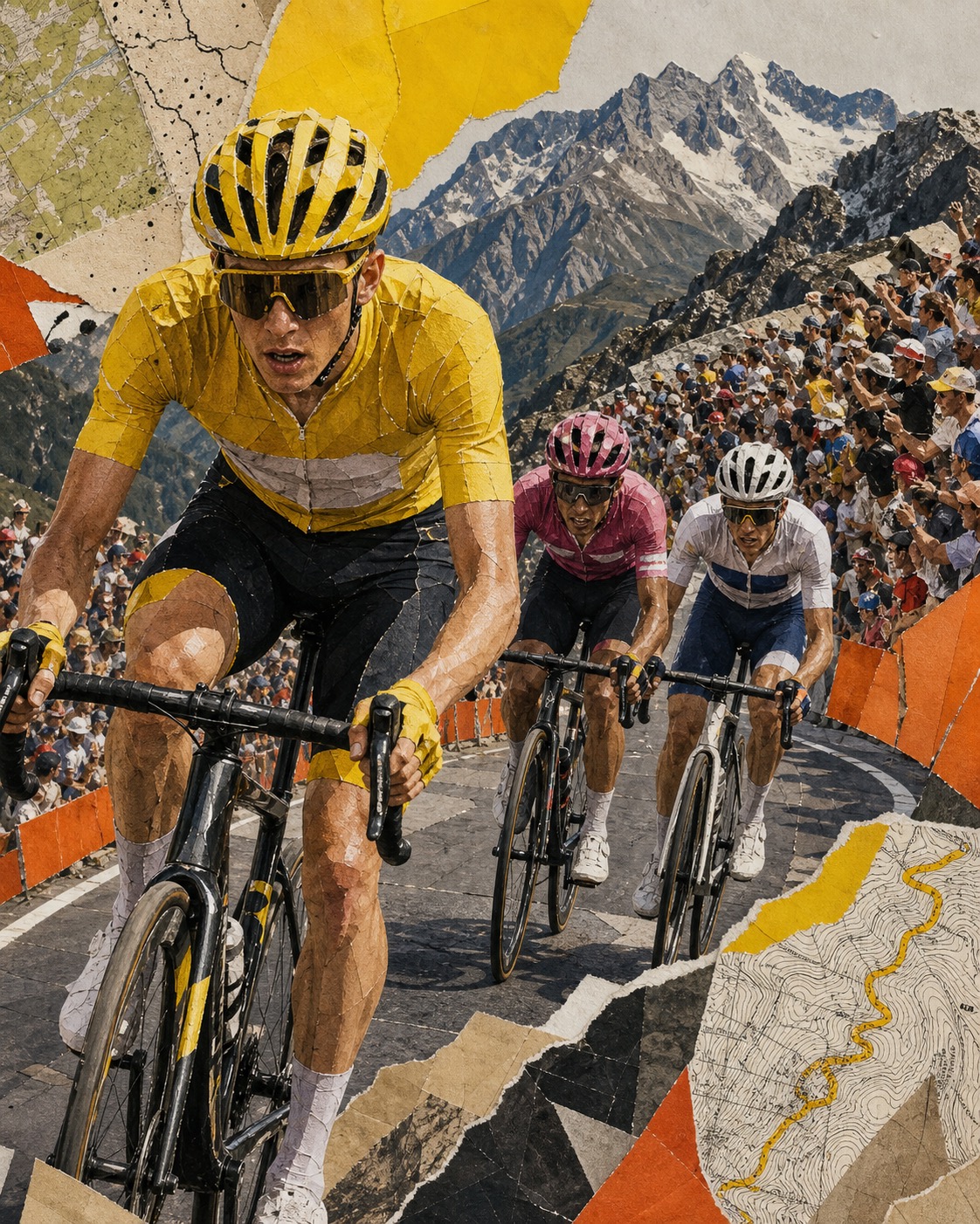 Stage 19 editorial collage.